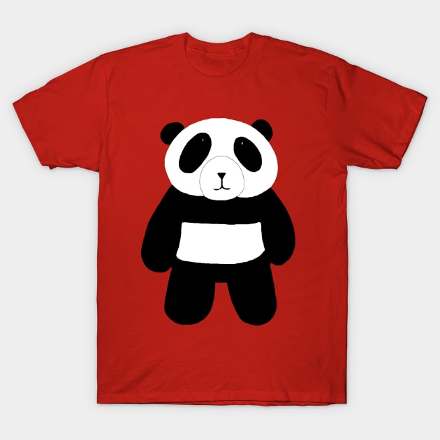 Panda T-Shirt by KristinaEvans126